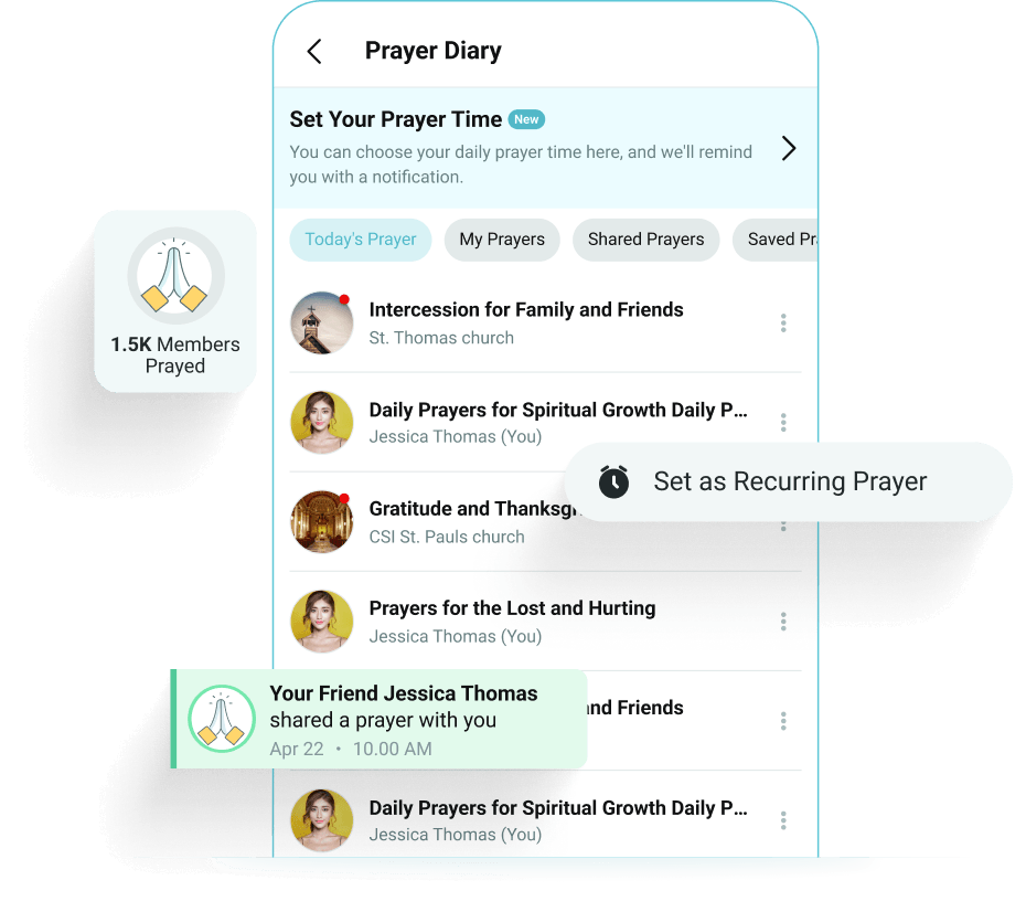 Prayer Diary Image